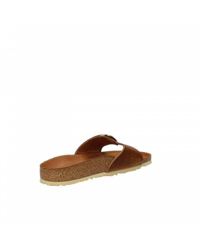 Birkenstock Sandalo basso in nabuk Tan MADRID BIG.1006525 Nuova Col... Birkenstock Sandalo basso in nabuk Tan MADRID BIG.1006525 Nuova Col...