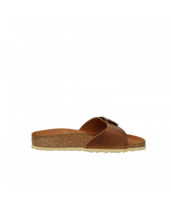 Birkenstock Sandalo basso in nabuk Tan MADRID BIG.1006525 Nuova Col... Birkenstock Sandalo basso in nabuk Tan MADRID BIG.1006525 Nuova Col...