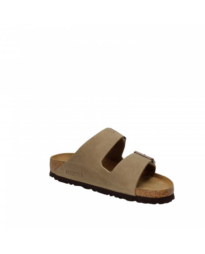 Birkenstock Sandalo in pelle ingrassata Taupe ARIZONA.552813 Nuova ... Birkenstock Sandalo in pelle ingrassata Taupe ARIZONA.552813 Nuova ...