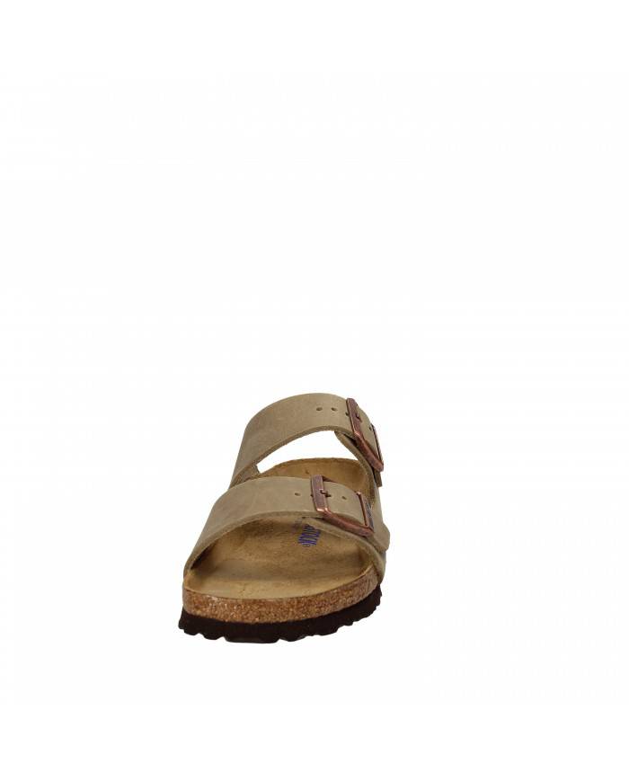 Birkenstock Sandalo in pelle ingrassata Taupe ARIZONA.552813 Nuova ... Birkenstock Sandalo in pelle ingrassata Taupe ARIZONA.552813 Nuova ...