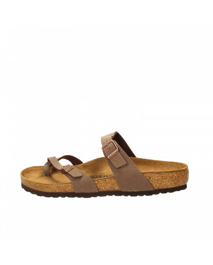 Birkenstock Infradito in nabuk Mocca Mayari.071061 Nuova Collezione... Birkenstock Infradito in nabuk Mocca Mayari.071061 Nuova Collezione...