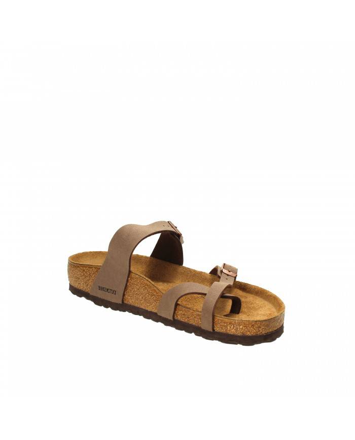 Birkenstock Infradito in nabuk Mocca Mayari.071061 Nuova Collezione... Birkenstock Infradito in nabuk Mocca Mayari.071061 Nuova Collezione...