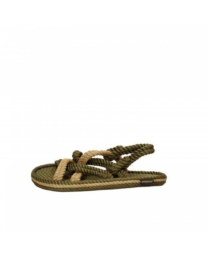 Bohonomad Sandalo basso in corda Khaki Beige BO0002 Nuova Collezion... Bohonomad Sandalo basso in corda Khaki Beige BO0002 Nuova Collezion...