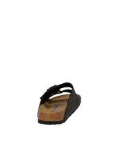 Birkenstock Sandalo basso Soft Footbed in ecopelle Nero ARIZONA.551...