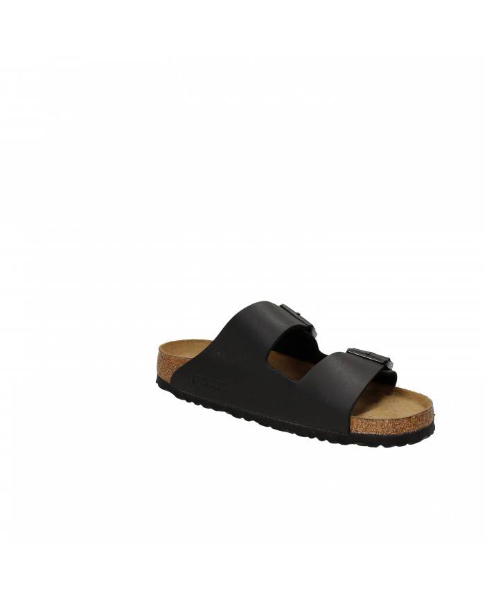 Birkenstock Sandalo basso Soft Footbed in ecopelle Nero ARIZONA.551... Birkenstock Sandalo basso Soft Footbed in ecopelle Nero ARIZONA.551...