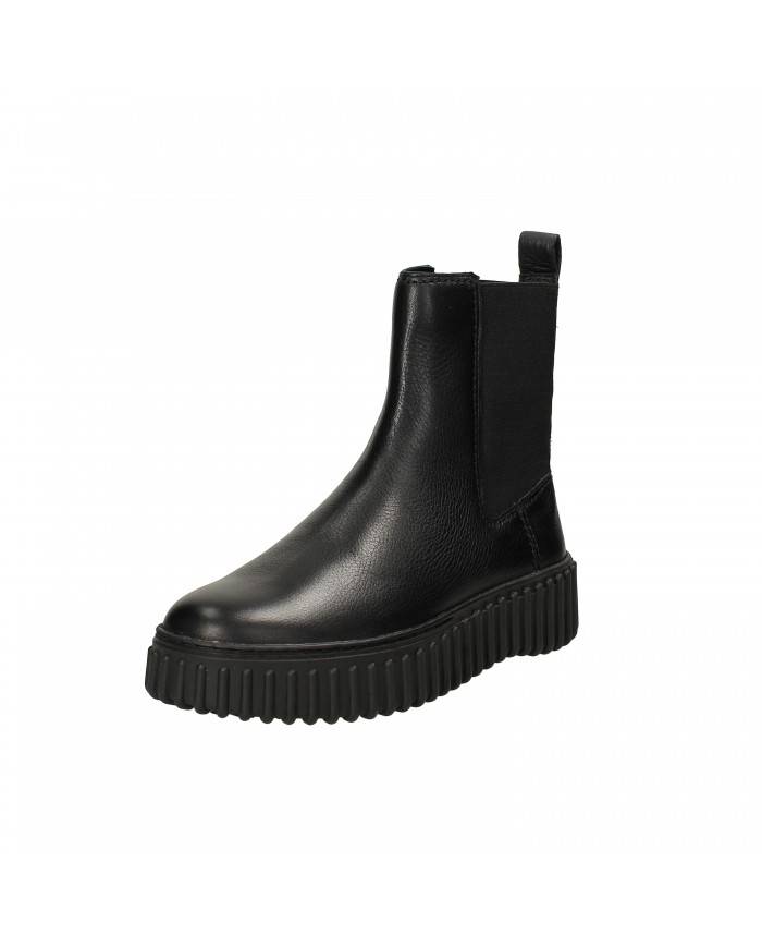 Clarks Polacchino in pelle Nero Torhill Maple Nuova Collezione Clarks Clarks Polacchino in pelle Nero Torhill Maple Nuova Collezione Clarks