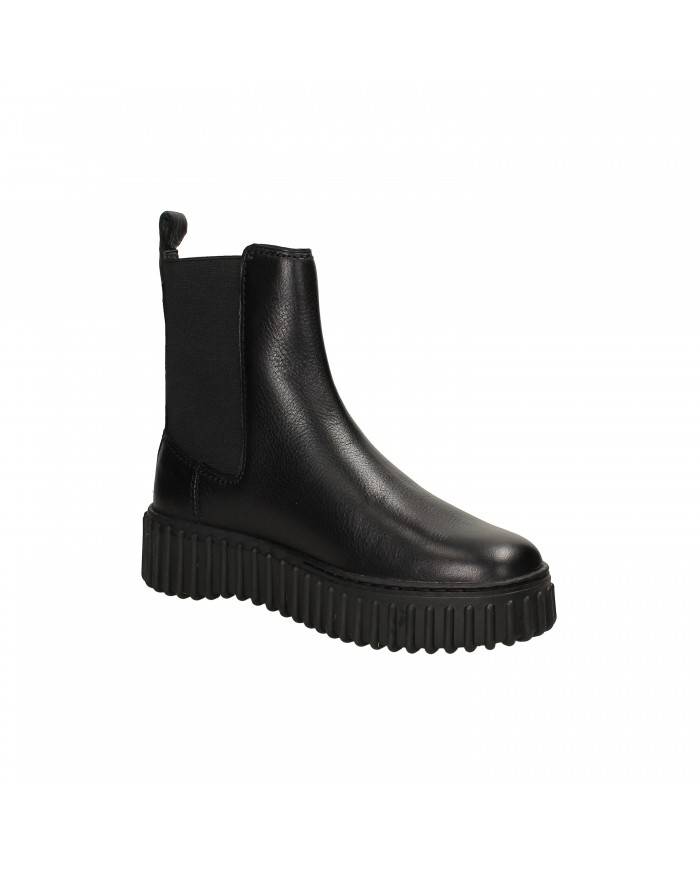 Clarks Polacchino in pelle Nero Torhill Maple Nuova Collezione Clarks Clarks Polacchino in pelle Nero Torhill Maple Nuova Collezione Clarks