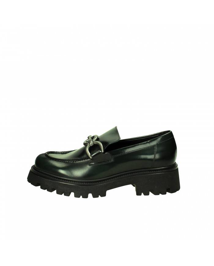 VSL Mocassino in pelle spazzolata Verde 7614 Nuova Collezione Momenti
