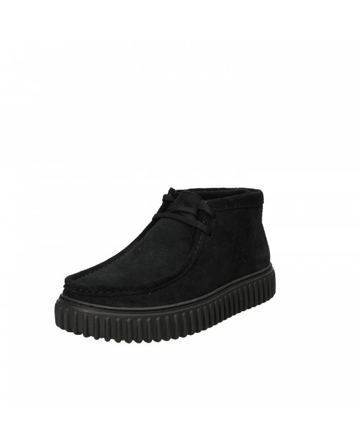 Clarks Polacchino in camoscio Nero Torhill Hi Nuova Collezione Clarks Clarks Polacchino in camoscio Nero Torhill Hi Nuova Collezione Clarks