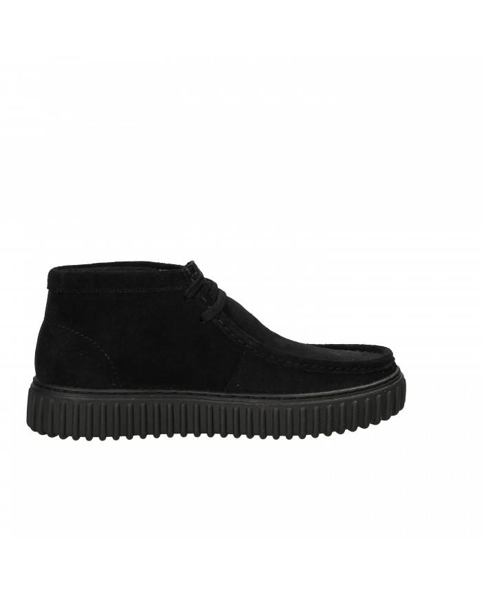Clarks Polacchino in camoscio Nero Torhill Hi Nuova Collezione Clarks Clarks Polacchino in camoscio Nero Torhill Hi Nuova Collezione Clarks