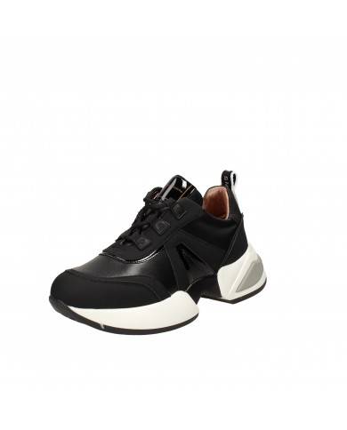 Alexander Smith Sneaker in pelle Nero Marble.54blk Nuova Collezione...