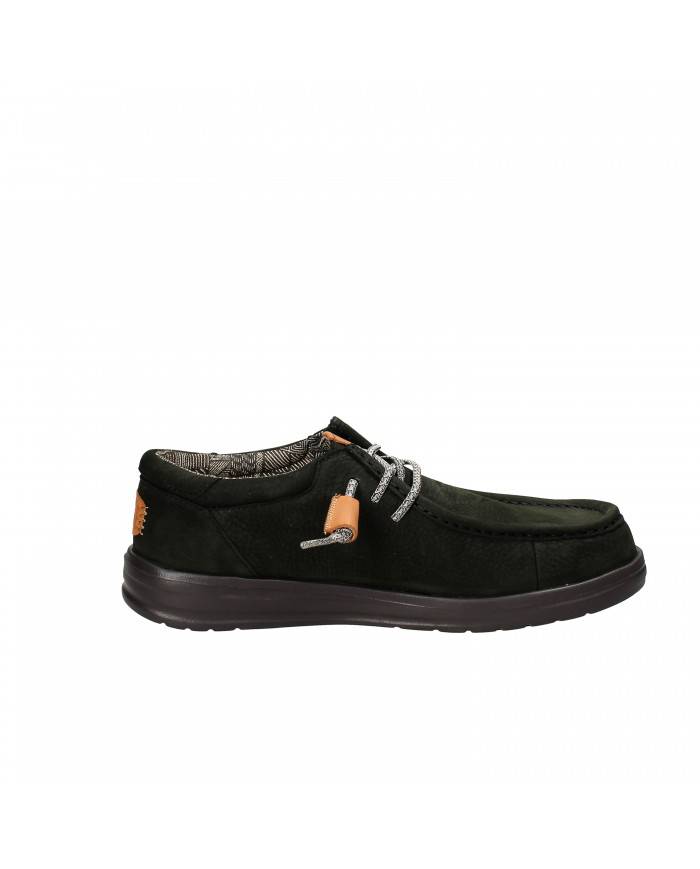 Hey Dude Shoes Mocassino in pelle Nero Wally Grip.001 Nuova Collezi... Hey Dude Shoes Mocassino in pelle Nero Wally Grip.001 Nuova Collezi...