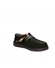 Hey Dude Shoes Mocassino in pelle Nero Wally Grip.001 Nuova Collezi... Hey Dude Shoes Mocassino in pelle Nero Wally Grip.001 Nuova Collezi...
