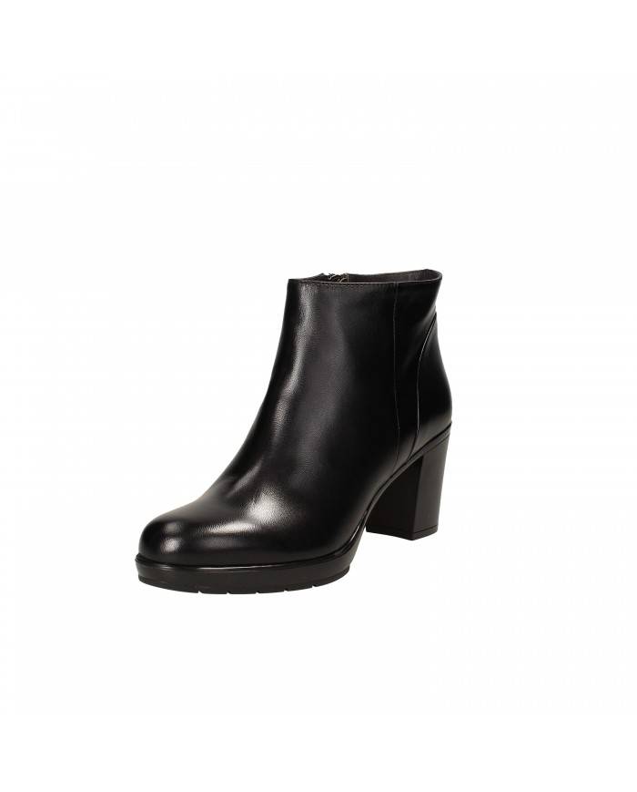 Triver Flight Tronchetto in pelle Nero 186-24 Nuova Collezione Triv...