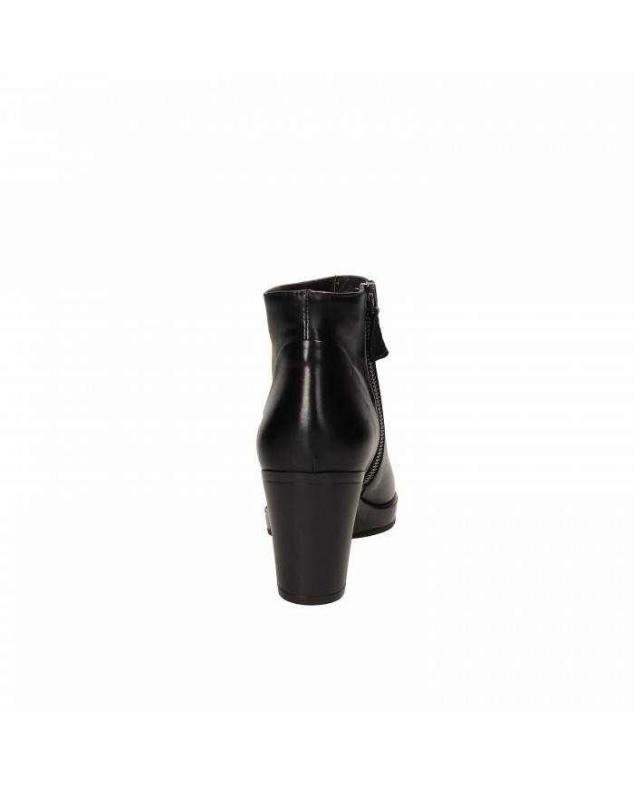 Triver Flight Tronchetto in pelle Nero 186-24 Nuova Collezione Triv...