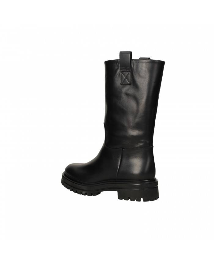 VSL Stivale in pelle Nero 7205 Nuova Collezione Momenti