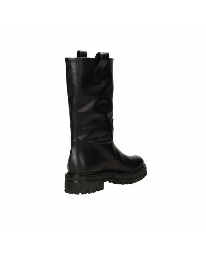 VSL Stivale in pelle Nero 7205 Nuova Collezione Momenti