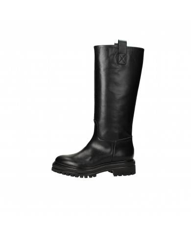 VSL Stivale in pelle Nero 7312 Nuova Collezione Momenti