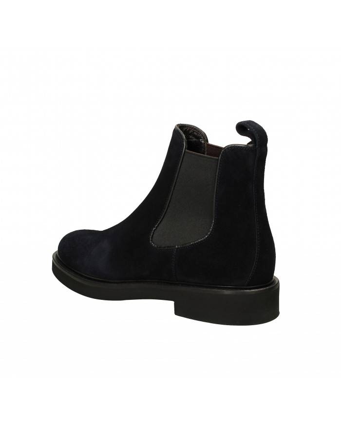 Rossano Bisconti Polacchino in camoscio Blu 733-06 Nuova Collezione...