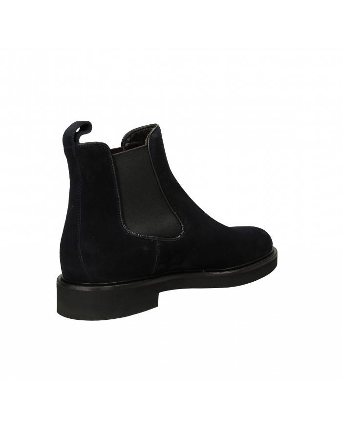 Rossano Bisconti Polacchino in camoscio Blu 733-06 Nuova Collezione...