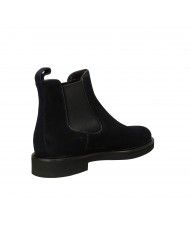 Rossano Bisconti Polacchino in camoscio Blu 733-06 Nuova Collezione...