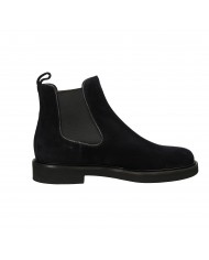 Rossano Bisconti Polacchino in camoscio Blu 733-06 Nuova Collezione...