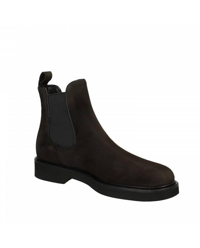 Rossano Bisconti Polacchino in camoscio Testa Moro 733-06 Nuova Col...