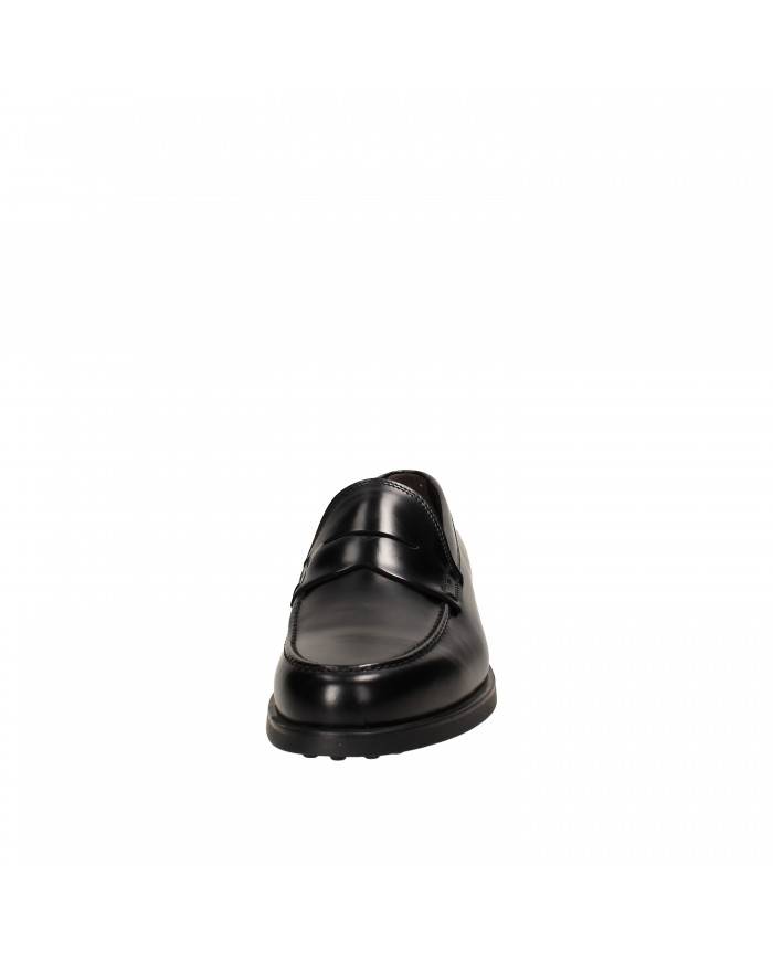 Rossano Bisconti College in pelle spazzolata Nero 495-01 Nuova Coll...