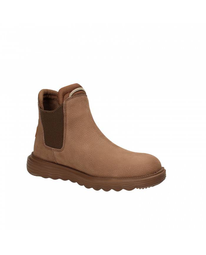 Hey Dude Shoes Polacchino in nabuk Tan Branson Boot Caft.255 Nuova ... Hey Dude Shoes Polacchino in nabuk Tan Branson Boot Caft.255 Nuova ...