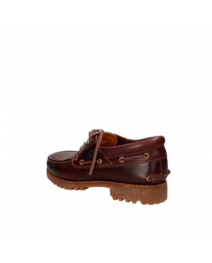Timberland® Scarpa da barca in pelle Bordeaux 3-eye lug.648 Nuova C... Timberland® Scarpa da barca in pelle Bordeaux 3-eye lug.648 Nuova C...