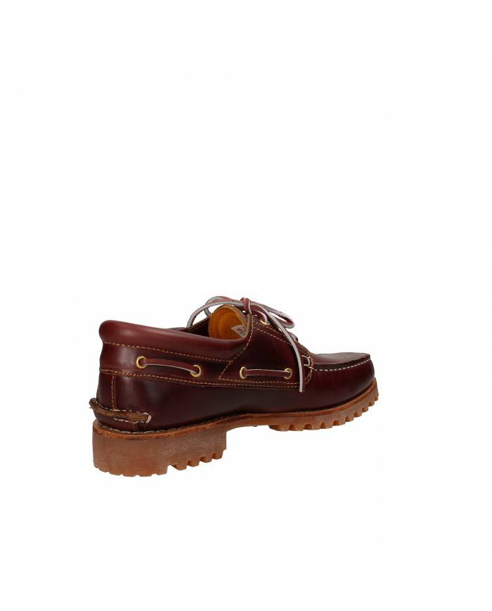 Timberland® Scarpa da barca in pelle Bordeaux 3-eye lug.648 Nuova C... Timberland® Scarpa da barca in pelle Bordeaux 3-eye lug.648 Nuova C...
