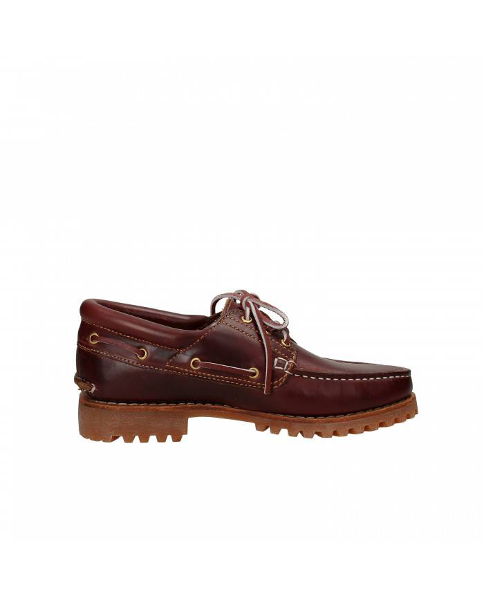 Timberland® Scarpa da barca in pelle Bordeaux 3-eye lug.648 Nuova C... Timberland® Scarpa da barca in pelle Bordeaux 3-eye lug.648 Nuova C...