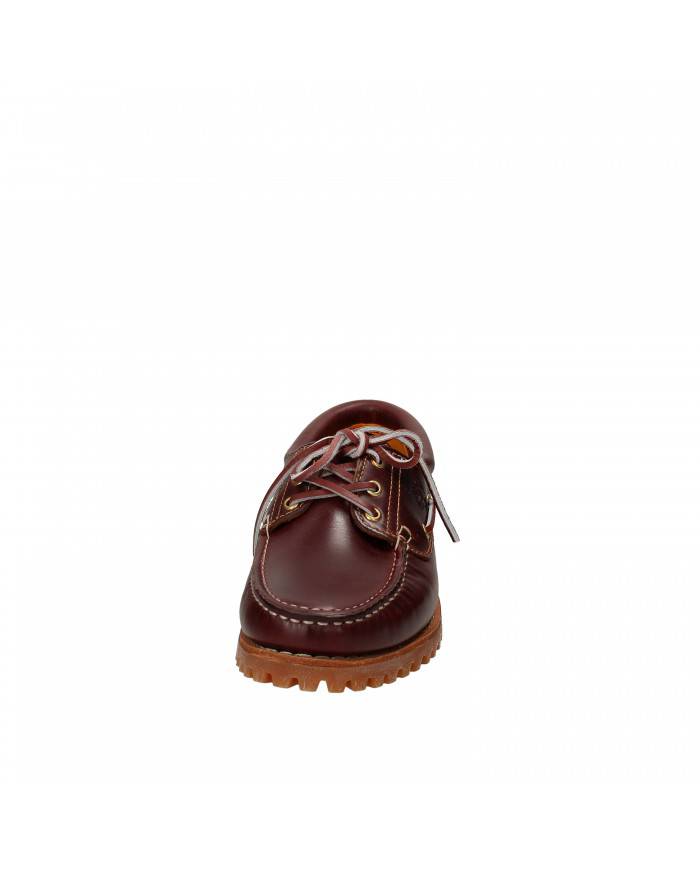 Timberland® Scarpa da barca in pelle Bordeaux 3-eye lug.648 Nuova C... Timberland® Scarpa da barca in pelle Bordeaux 3-eye lug.648 Nuova C...