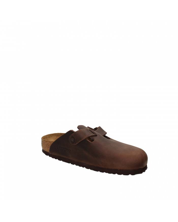 Birkenstock Sabot in nabuk Testa Moro BOSTON.860133 Nuova Collezion... Birkenstock Sabot in nabuk Testa Moro BOSTON.860133 Nuova Collezion...