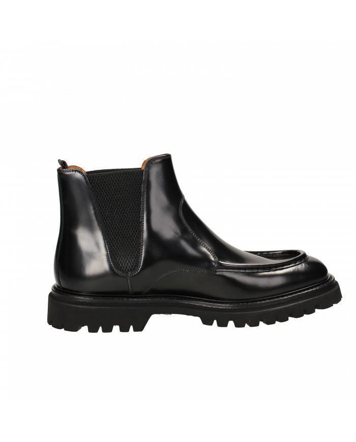 Rossi Polacchino in pelle spazzolata Nero 881 Nuova Collezione Rossi