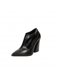 Albano Scarpa con tacco in pelle Nero 2584 Nuova Collezione Albano