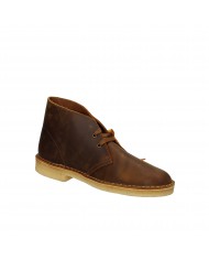 Clarks Originals® Polacchino in pelle ingrassata Testa Moro Desert ...