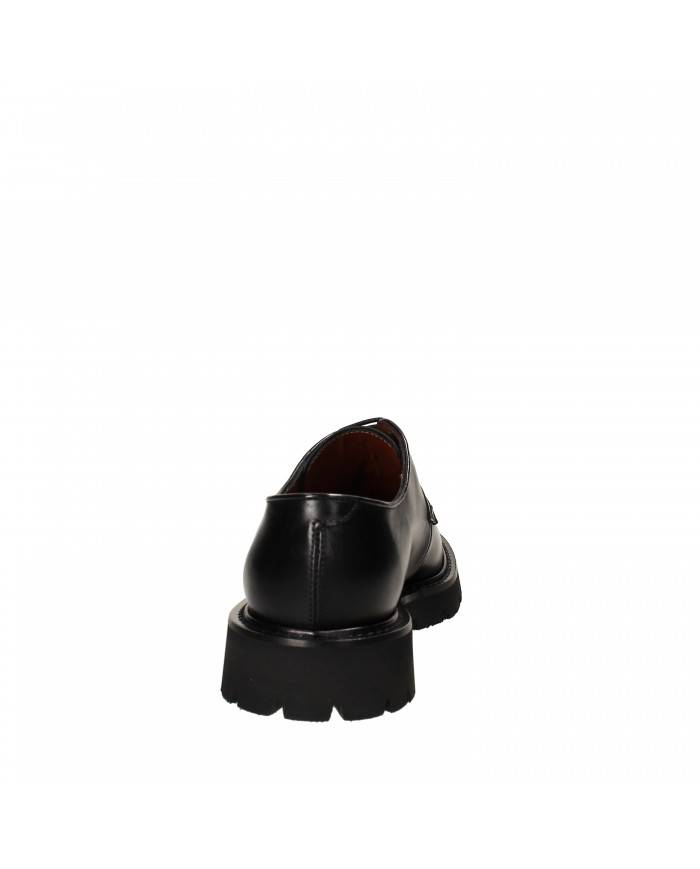 Rossano Bisconti Stringata in pelle Nero 470-01 Nuova Collezione Ro...