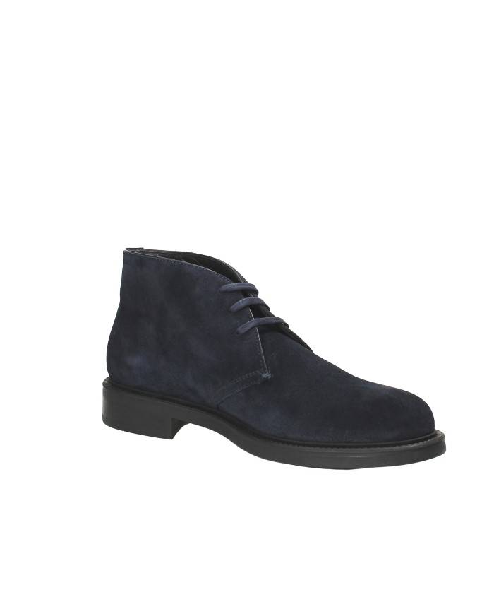 Rossano Bisconti 206-02 Polacchino in camoscio Blu Rossano Bisconti 206-02 Polacchino in camoscio Blu