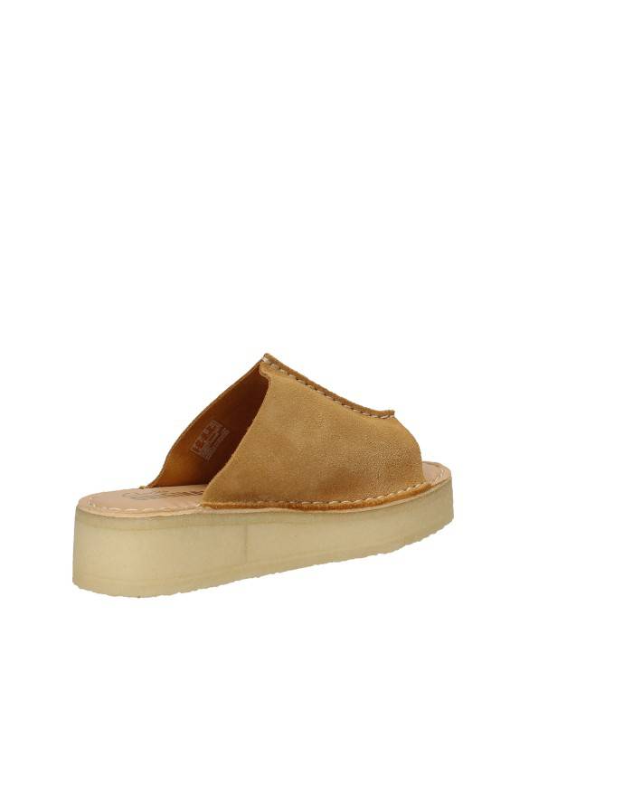 Clarks Originals® Wedge Slide Sandalo in camoscio Cammello Clarks Originals® Wedge Slide Sandalo in camoscio Cammello