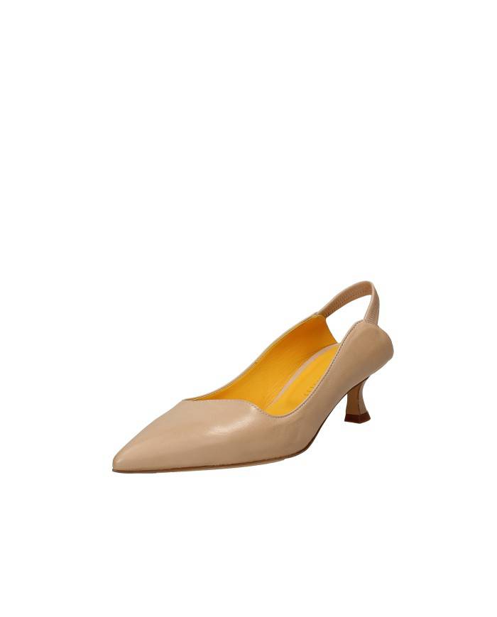 Mara Bini S158 Décolleté slingback in nappa beige Beige