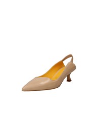 Mara Bini S158 Décolleté slingback in nappa beige Beige