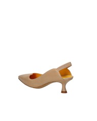 Mara Bini S158 Décolleté slingback in nappa beige Beige
