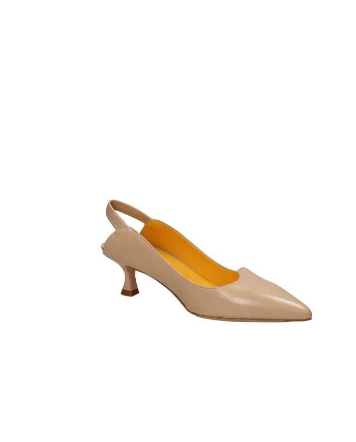 Mara Bini S158 Décolleté slingback in nappa beige Beige
