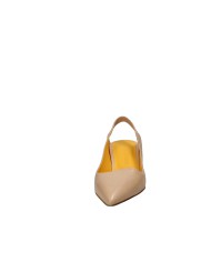 Mara Bini S158 Décolleté slingback in nappa beige Beige