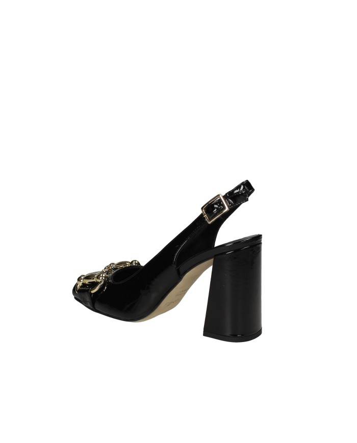 Bruglia Milano 9031 Décolleté slingback spuntata in vernice Nero Bruglia Milano 9031 Décolleté slingback spuntata in vernice Nero