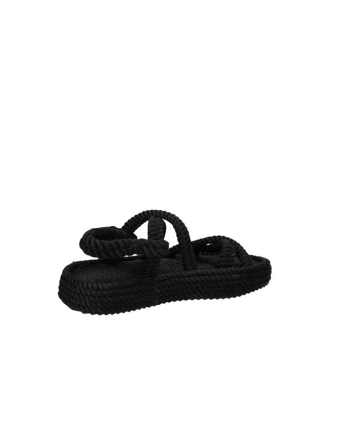 Bohonomad Tahiti Platform.0020 Sandalo in corda Nero Bohonomad Tahiti Platform.0020 Sandalo in corda Nero