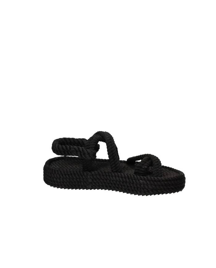 Bohonomad Tahiti Platform.0020 Sandalo in corda Nero Bohonomad Tahiti Platform.0020 Sandalo in corda Nero