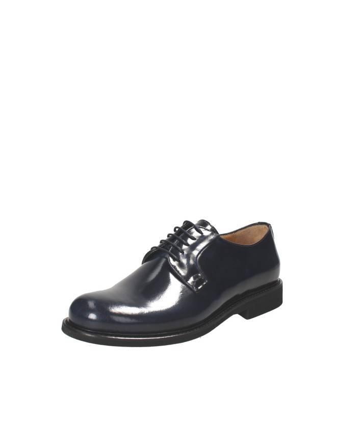 Florsheim 52399 Stringata in pelle spazzolata Blu
