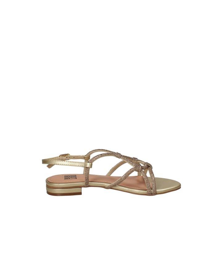 Bibi Lou 859z00hg Sandalo in maglia strass Oro